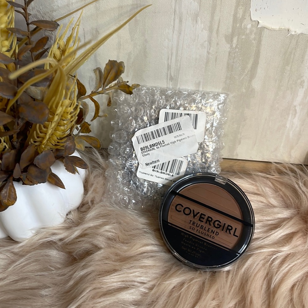 Covergirl Trublend So Flushed High Pigment Blush 400 Ebony NEW Set of 2